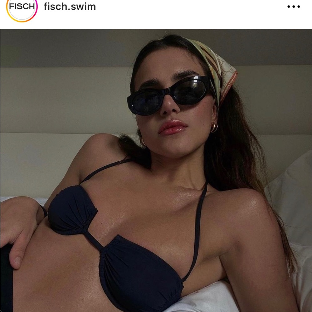 Fisch Black Bikini Set (Coqillage Top & Lorient Bottoms) - never worn!